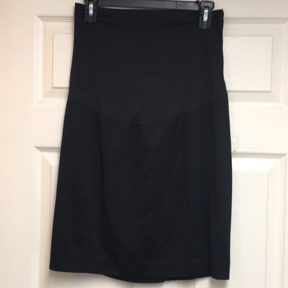 Maternity black skirt